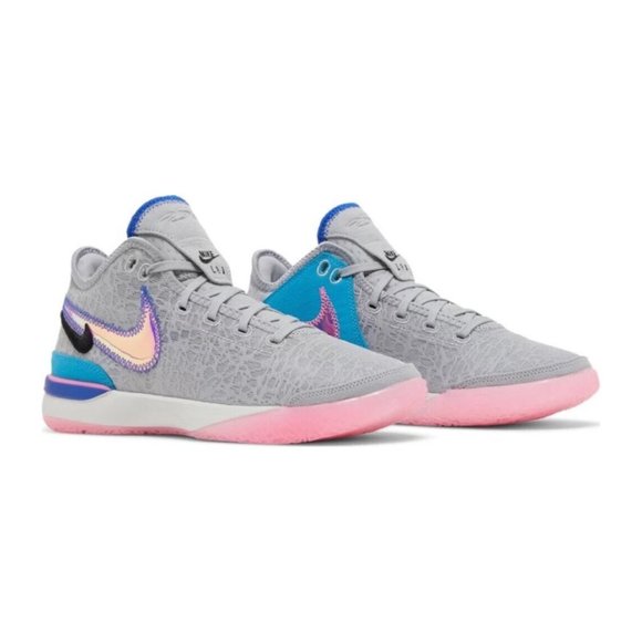 Nike Zoom LeBron James 20 NXXT Gen Low Mens Shoes Gray DR8784-002 NEW Multi Sz main image 8